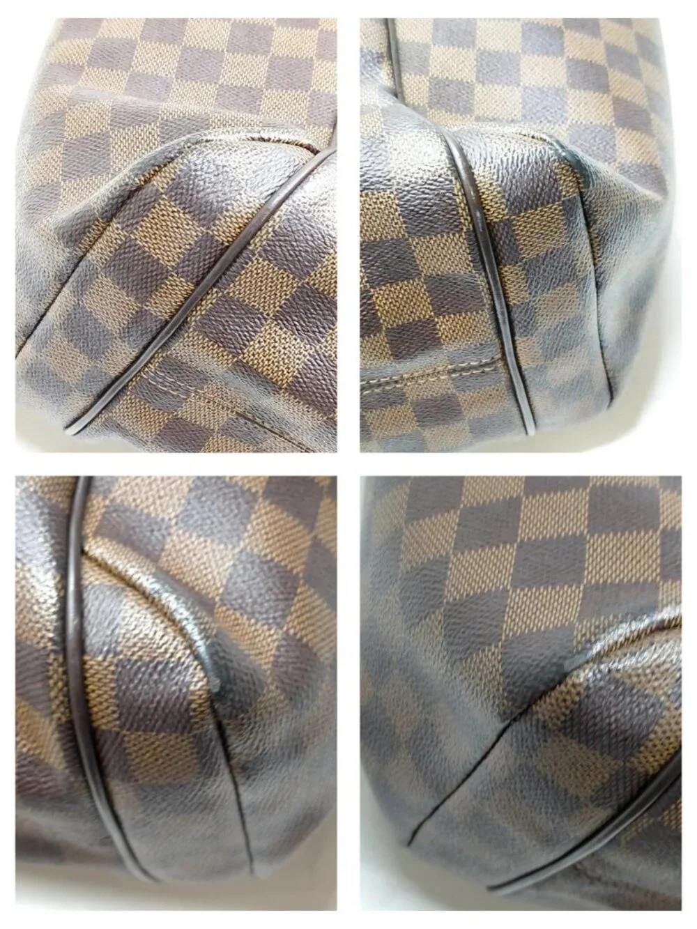 Authentic Louis Vuitton Totally MM Damier Ebene Tote Bag